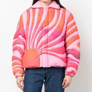 ERL Pink Sunset Down Jacket